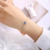imageDainty Layered Evil Eye Bracelets for Women 14K Gold Filled Adjustable Bead Layering Bracelet Cute CZ Evil Eye Bar Coin Bracelet Gold Layered Paperclip Chain Bracelets for Women JewelryBox Chain Evil Eye