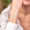 imageDainty Layered Evil Eye Bracelets for Women 14K Gold Filled Adjustable Bead Layering Bracelet Cute CZ Evil Eye Bar Coin Bracelet Gold Layered Paperclip Chain Bracelets for Women JewelryCoin Evil EyeBarPearl