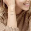 imageDainty Layered Evil Eye Bracelets for Women 14K Gold Filled Adjustable Bead Layering Bracelet Cute CZ Evil Eye Bar Coin Bracelet Gold Layered Paperclip Chain Bracelets for Women JewelryHamsa Hand Evil EyePearls