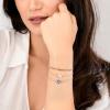 imageDainty Layered Evil Eye Bracelets for Women 14K Gold Filled Adjustable Bead Layering Bracelet Cute CZ Evil Eye Bar Coin Bracelet Gold Layered Paperclip Chain Bracelets for Women JewelryCoin Evil EyePearlCuban Chain