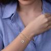 imageDainty Layered Evil Eye Bracelets for Women 14K Gold Filled Adjustable Bead Layering Bracelet Cute CZ Evil Eye Bar Coin Bracelet Gold Layered Paperclip Chain Bracelets for Women JewelryCoin Evil EyeBarPearl