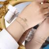 imageDainty Layered Evil Eye Bracelets for Women 14K Gold Filled Adjustable Bead Layering Bracelet Cute CZ Evil Eye Bar Coin Bracelet Gold Layered Paperclip Chain Bracelets for Women JewelryCross Evil EyeSatellite Chain