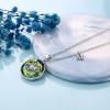 imageGraduation Gifts for Her 14K White Gold Plated Compass Necklace with Colorchanged Crystal Senior 2023 Gifts College Graduation Gifts Graduation Necklaces Class of 2023 Graduation Gifts for Her A