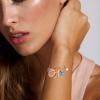 imageHidepoo Butterfly Charm Bracelets for Women Gifts  Rose Gold Initial Bracelet Jewelry for Women Butterfly Bracelets for Women Wife Mom Birthday GiftsA