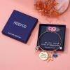 imageHidepoo Butterfly Charm Bracelets for Women Gifts  Rose Gold Initial Bracelet Jewelry for Women Butterfly Bracelets for Women Wife Mom Birthday GiftsA