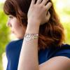 imageHidepoo Butterfly Charm Bracelets for Women Girls Stainless Steel Rose Gold Bangle Bracelet Expandable A Letter Initial Colorful Crystal Charm Butterfly Bracelets for Women Girls Butterfly Gifts