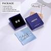 imageHidepoo Unicorn Gifts for Girls Earrings S925 Sterling Silver Post GoldRose GoldWhite Gold Plated CZ Unicorn Stud Earrings Letter Initial Unicorn Earrings for Girls Jewelry Unicorn GiftsSilver B