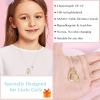 imageHidepoo Birthday Unicorns Gifts for Girls  14K Gold Plated Unicorn Necklace Birthday Gifts for 316 Year Old Girl Colorful CZ Heart Pendant Unicorn Necklace for Girls Gifts Jewelry10th