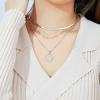 imageHidepoo Gold Layered Necklaces for Women 14K Gold Plated Dainty Coin Pendant Choker Necklace Herringbone Snake Necklace Paperclip Chain Layered Necklaces for Women Jewelry Gifts3 LayerSnake ChainLink ChainCoin
