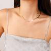 imageHidepoo Gold Layered Necklaces for Women 14K Gold Plated Dainty Coin Pendant Choker Necklace Herringbone Snake Necklace Paperclip Chain Layered Necklaces for Women Jewelry Gifts2 LayerSnake ChainChunky Link Chain