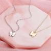 imageHidepoo Initial Butterfly Necklace for Girls Gifts 14K GoldSilverRose Gold Filled Dainty Butterfly Pendant Choker Necklace Initial Butterfly Necklace Birthday Gifts for GirlsGold