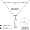 imageHidepoo S925 Sterling Silver Initial Necklaces for Girls Women Dainty Sterling Silver Initial Necklace for Women Girls Jewelry Birthday Gifts for Women GirlsI