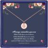 imageHidepoo Disc Initial Necklaces for Girls Women  14K GoldRose Gold Plated Disc Double Sided Engraved Hammered Initial Necklace Personalized Letter Pendant Initial Necklace Jewelry Gifts for GirlsRose Gold