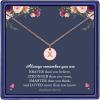 imageHidepoo Disc Initial Necklaces for Girls Women  14K GoldRose Gold Plated Disc Double Sided Engraved Hammered Initial Necklace Personalized Letter Pendant Initial Necklace Jewelry Gifts for GirlsRose Gold