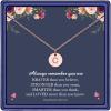 imageHidepoo Disc Initial Necklaces for Girls Women  14K GoldRose Gold Plated Disc Double Sided Engraved Hammered Initial Necklace Personalized Letter Pendant Initial Necklace Jewelry Gifts for GirlsRose Gold