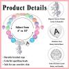 imageHidepoo Unicorn Birthday Gifts  Unicorn Bracelet Gifts for Girls Adjustable Beads and Rhinestone Balls Unicorn Bracelet Initial Unicorn Bracelets Jewelry Unicorn Bracelet Birthday Gifts for GirlsJ