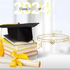 imageHidepoo Graduation Gifts for Her Bracelet 14K Gold Plated Graduation Compass Bracelet Class of 2025 Graduation Bracelets for Women Initial Bracelet College High School Graduation Gifts for Her 2025