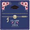 imageHidepoo Graduation Gifts for Her Bracelet 14K Gold Plated Graduation Compass Bracelet Class of 2025 Graduation Bracelets for Women Initial Bracelet College High School Graduation Gifts for Her 2025