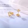 imageUnicorns Gifts for Girls Earrings S925 Sterling Silver Post Gold Plated Letter A Initial Stud Earrings Unicorn Stud Earrings for Girls Women Unicorn Lovely Gifts Jewelry for Kids