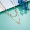 image:imageLayered Gold Coin Necklaces for Women 14K Gold Plated Coin Pendant Vintage Medallion Necklace Heart Crescent Rope Chain Herringbone Snake Cuban Paperclip Chain Coin Necklaces for Women Jewelry