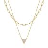image:imageLayered Gold Coin Necklaces for Women 14K Gold Plated Coin Pendant Vintage Medallion Necklace Heart Crescent Rope Chain Herringbone Snake Cuban Paperclip Chain Coin Necklaces for Women Jewelry